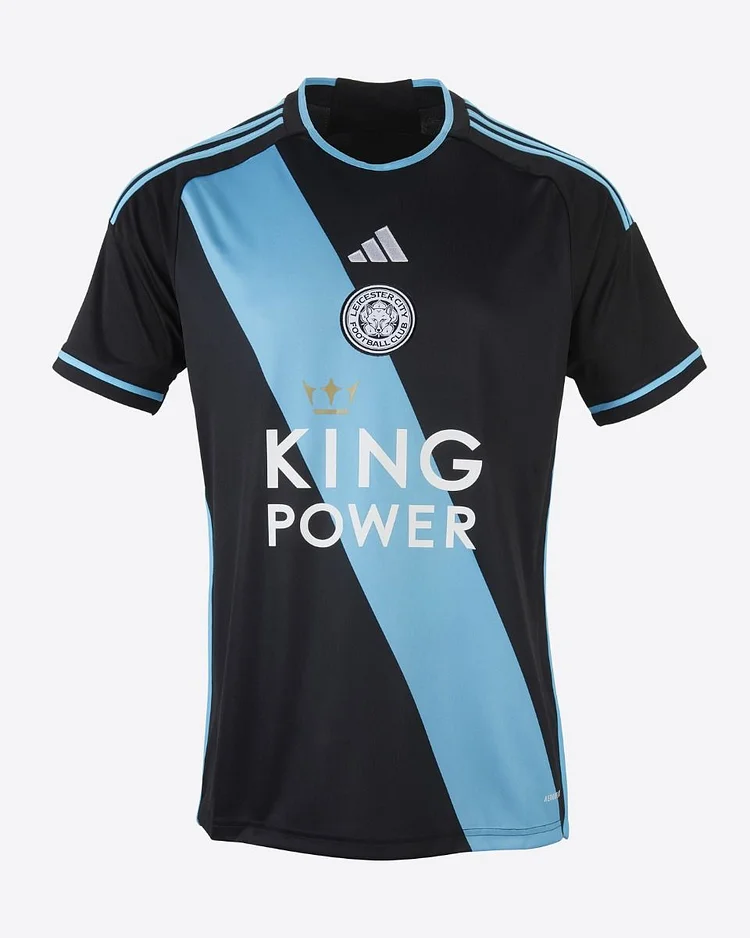 Leicester City Away Shirt Kit 2023-2024 - Black