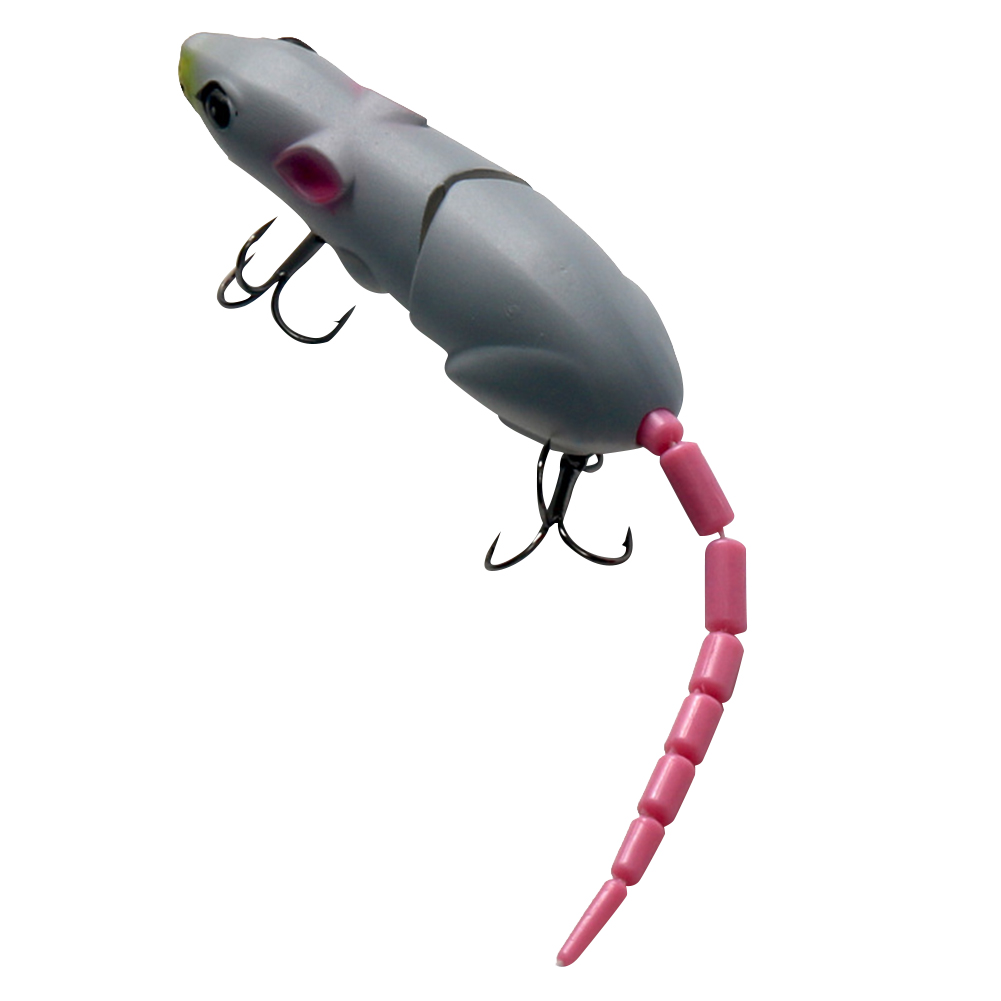 Minnow Fishing Lure 15.5g 15.5cm Artificial Mouse Rat Hard Bait Swimbait, Brown, 501 Original
Minnow Fishing Lure 15.5g 15.5cm Artificial Mouse Rat Hard Bait Swimbait, Brown, 501 Original