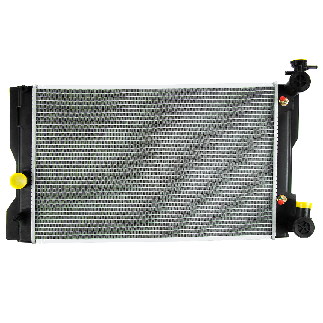 Alloyworks Aluminum Core Radiator Fits Toyota 2009-2017 Corolla Matrix Pontiac Vibe 1.8L (23-5/8"W X 14-9/16"H Core)