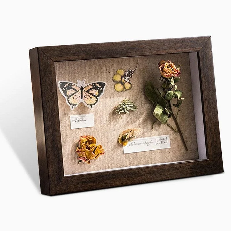 4'' x 6'' Rectangular Wood Picture Frames with Desktop Wall Hanging Decoration - Appledas