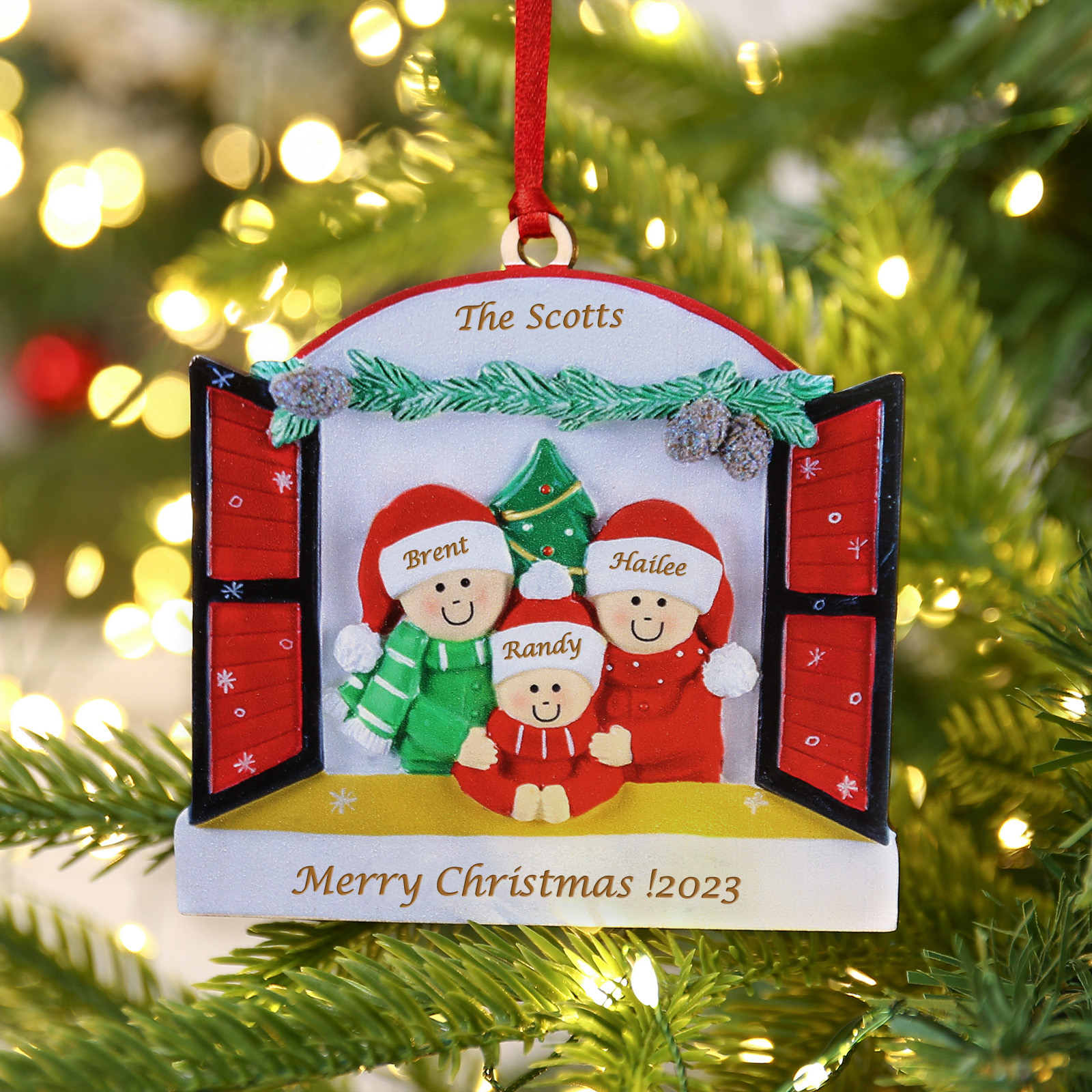 Jessemade UK Christmas Ornament1026wenli