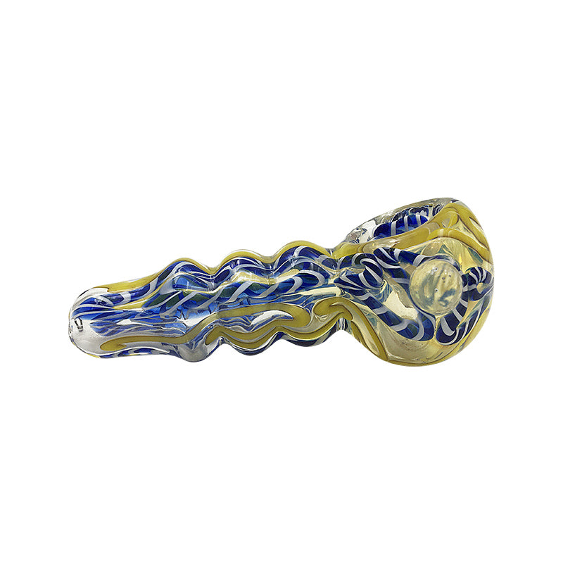 Cheap Blown Spoon Pipes Tobacco Bowl Pot Pipe Smoking Piece