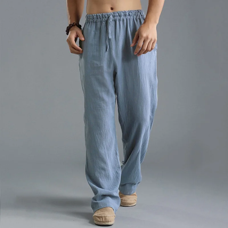 Linen Casual Sports Vacation Pants
