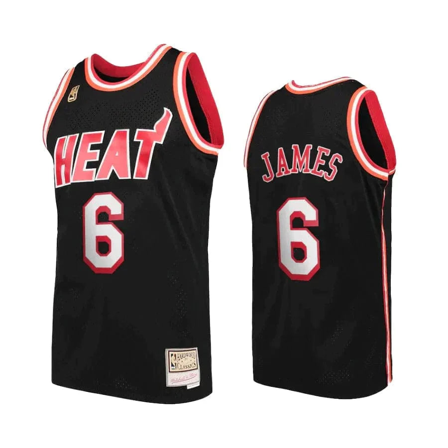 lebron james heat jersey