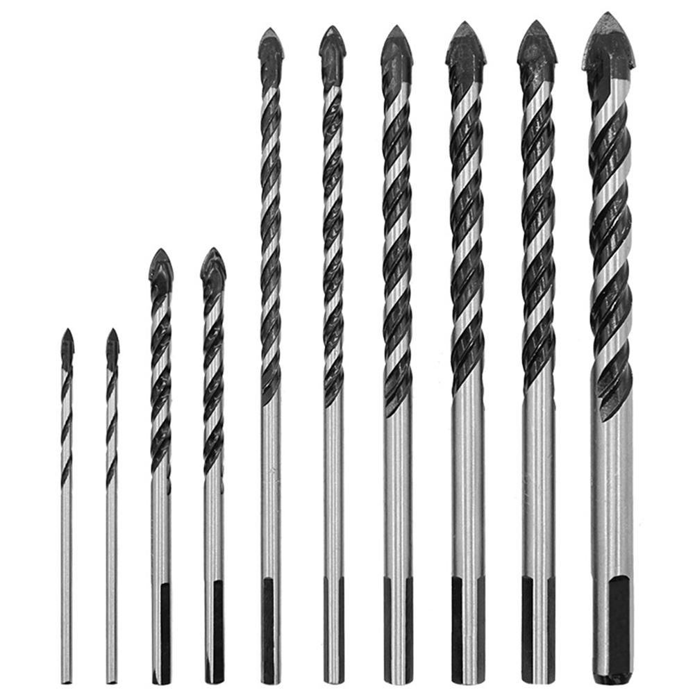 10pcs Carbide Tip Masonry Wall Glass Brick Concrete Ceramic Tile Drill Bits, 501 Original
10pcs Carbide Tip Masonry Wall Glass Brick Concrete Ceramic Tile Drill Bits, 501 Original