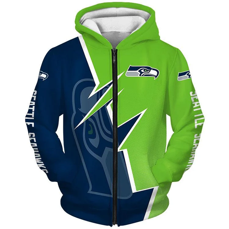 Seattle Seahawks Limited Edition Zip-Up Hoodie