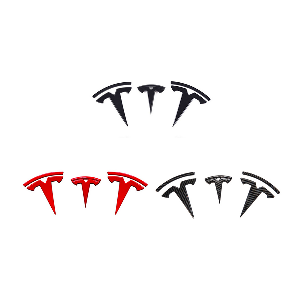 3pcs Car Steering Wheel Trunk Emblem Trim Sticker Badge for Tesla Model 3 Y, Red, 501 Original
3pcs Car Steering Wheel Trunk Emblem Trim Sticker Badge for Tesla Model 3 Y, Red, 501 Original