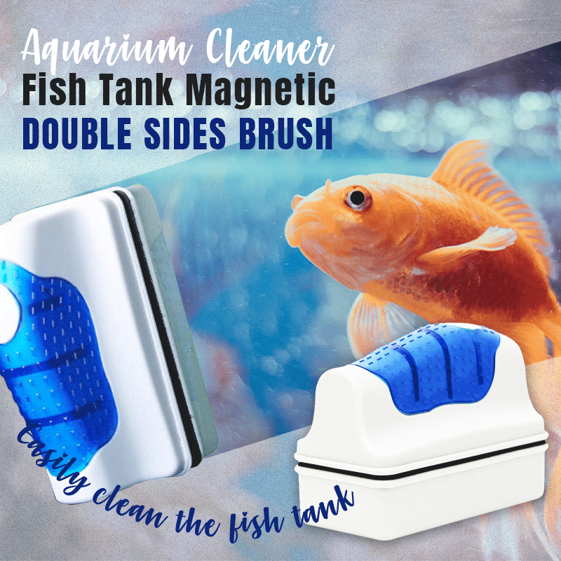 Aquarium Cleaner Fish Tank Double Sides Brush