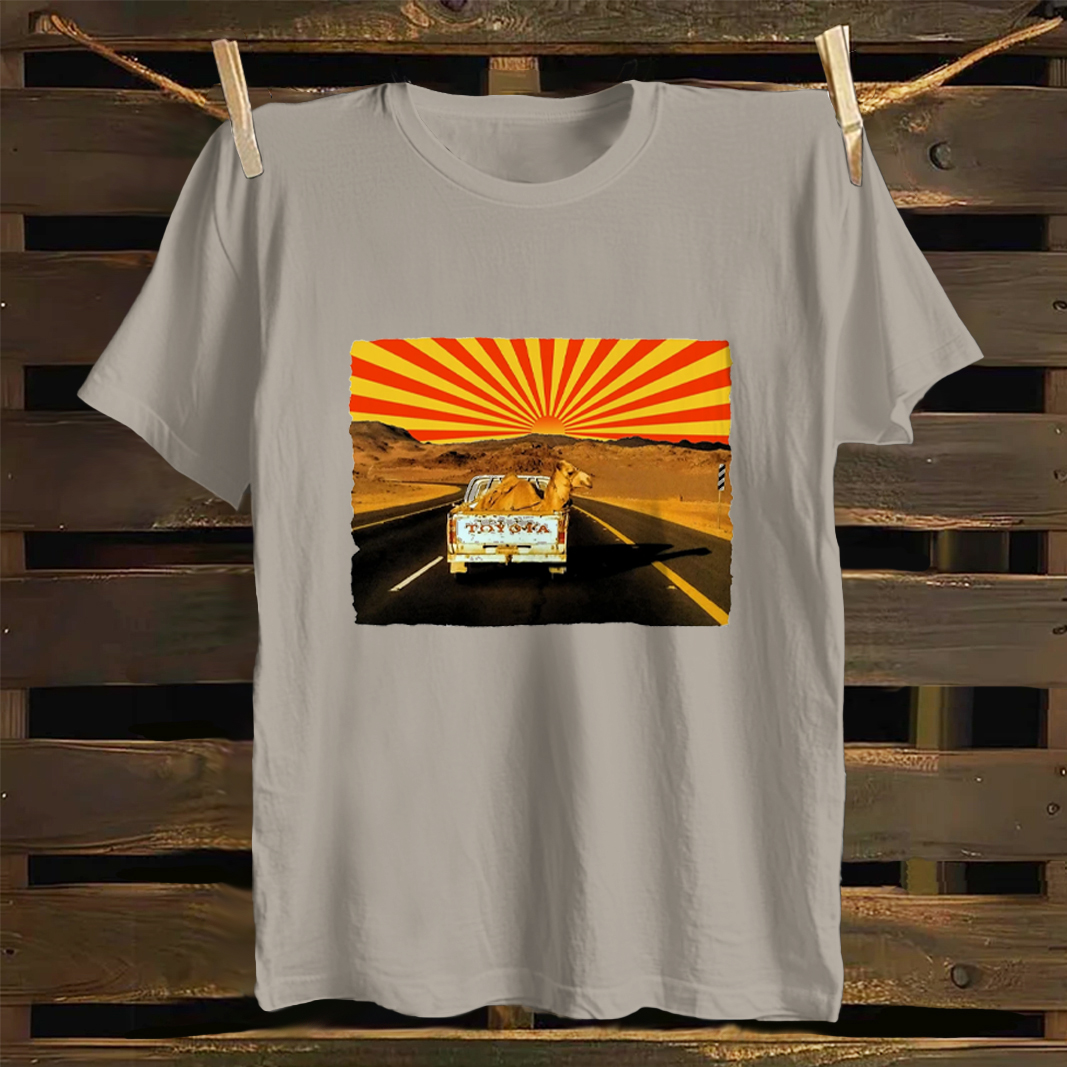 Sunset Desert Adventure Graphic T-Shirt