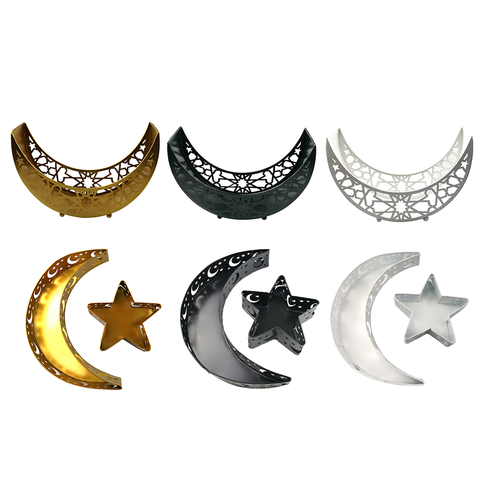 Moon Star Metallic Food Serving Tray Nut Storage Container Ramadan Decor, Gold, 501 Original
Moon Star Metallic Food Serving Tray Nut Storage Container Ramadan Decor, Gold, 501 Original