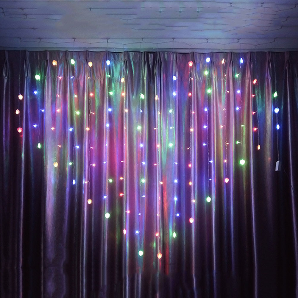 Heart Shaped LED Curtain Fairy Lights Christmas Wedding Garland String Lamp, 501 Original
Heart Shaped LED Curtain Fairy Lights Christmas Wedding Garland String Lamp, 501 Original