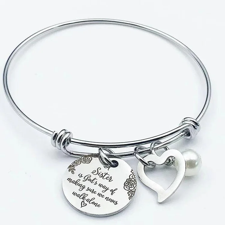 We never Walk Alone Bangle