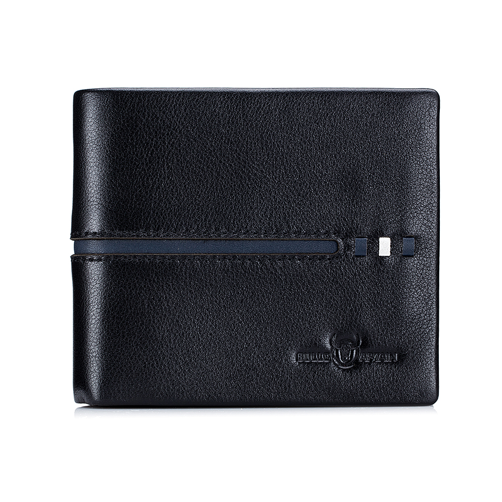 Small Genuine Leather Men Wallet Bifold Card Holder Short Purse (Black), 501 Original
Small Genuine Leather Men Wallet Bifold Card Holder Short Purse (Black), 501 Original