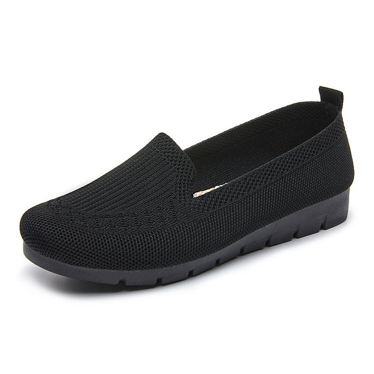 Slip-on Flyknit Flat Shoes
