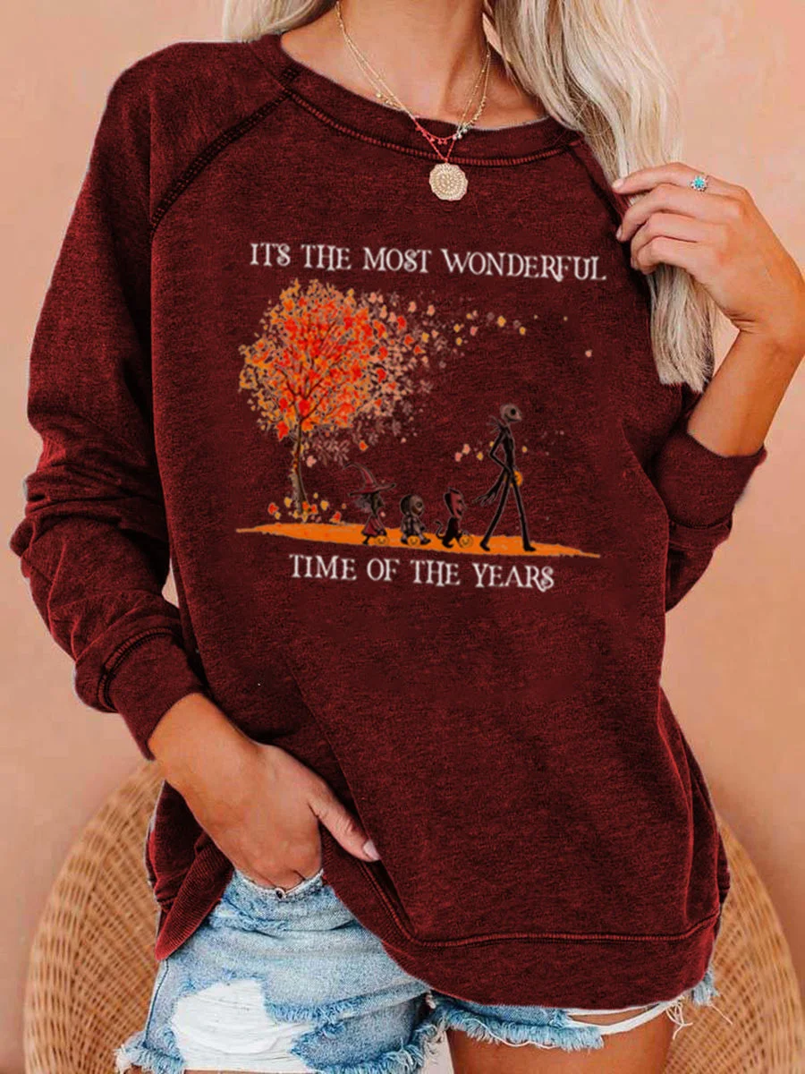 Halloween It’s The Most Wonderful Time Of The Year Sweatshirt