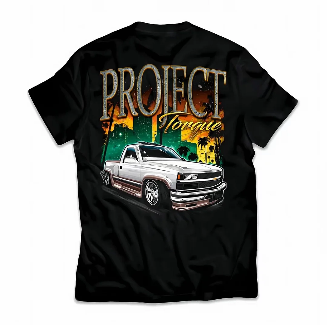 Project Torque Printed Unisex Oversized T-shirt - Devcarry