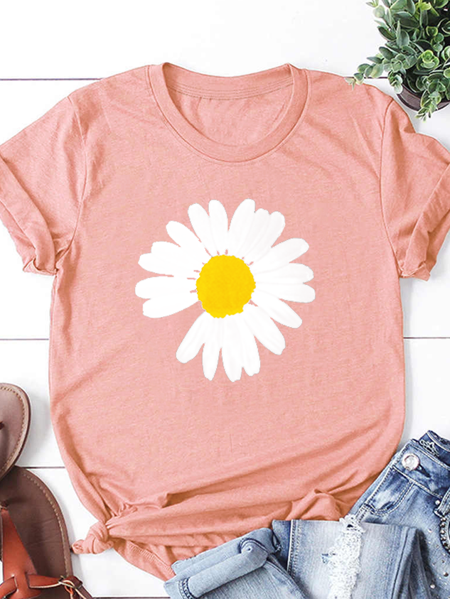 Daisy Sweet Spring Dating Shirts&Tops socialshop