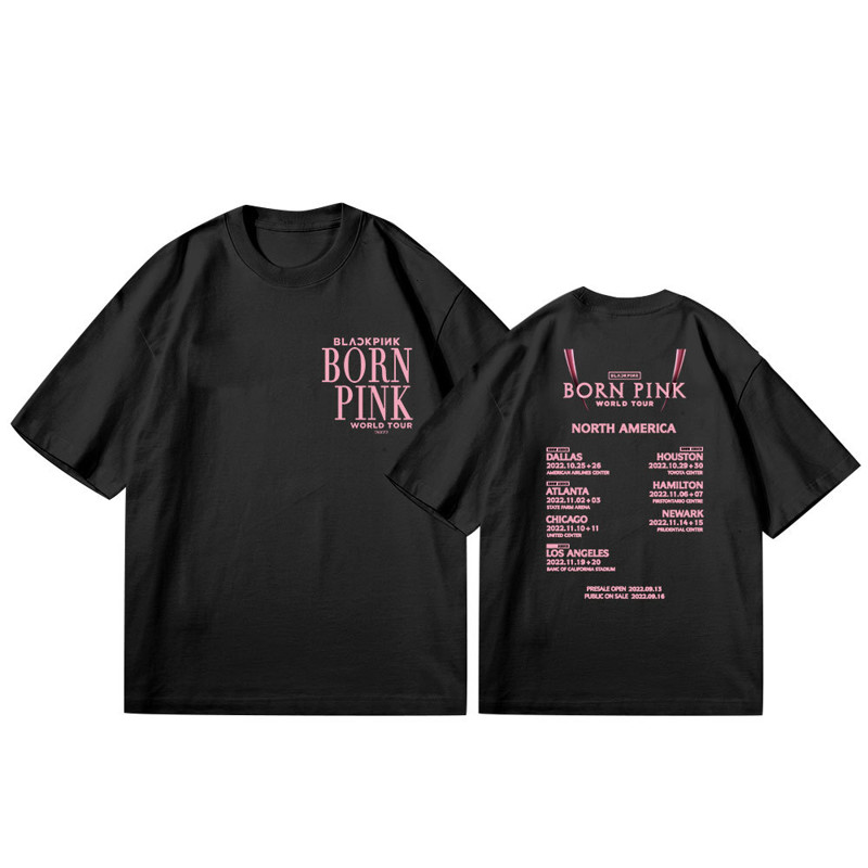 BLACKPINK World Tour Born Pink North America T-shirt