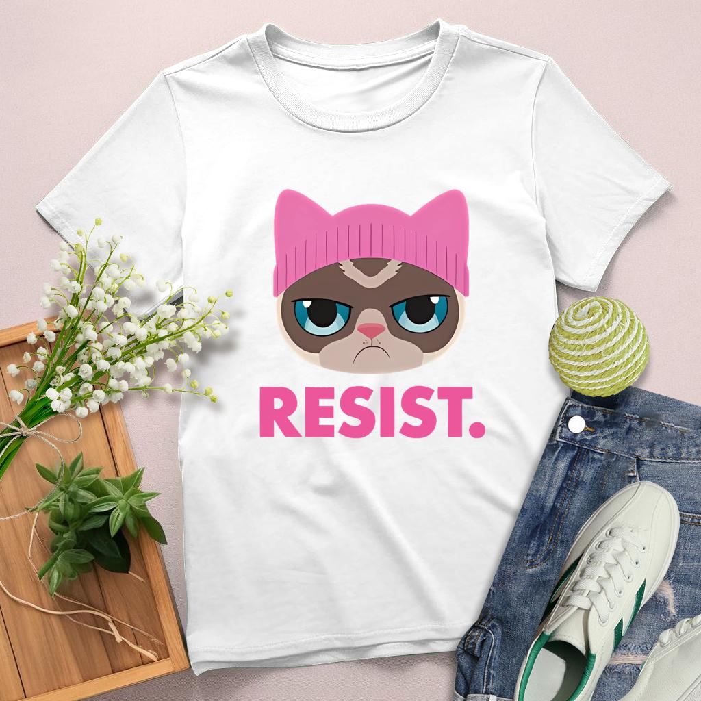 Resist Round Neck T-shirt-0025227-Guru-buzz