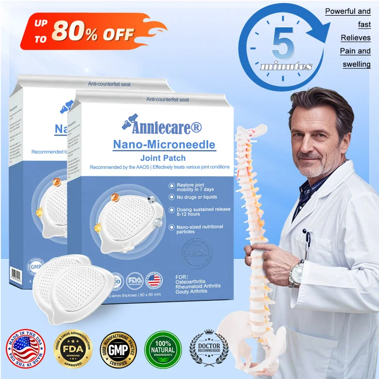 Official Store:👩⚕️Recommended by AAOS🏃♂️➡️AnnieCare® Nano-microneedle joint patch (Painless, long-lasting, suitable for arthritis, varicose veins and various orthopedic diseases)