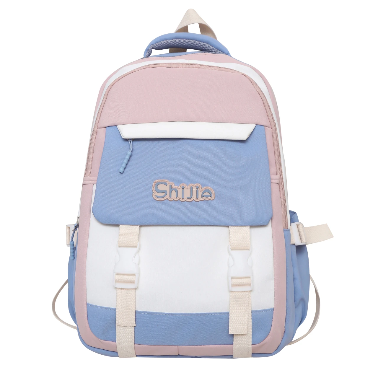 Sinksredesign Interior Compartment Solid Casual Backpacks Softback 2025 High Quality Bags for Women Interior Zipper Pocket Nylon Backpacks Casual Daypacks & Backpacks