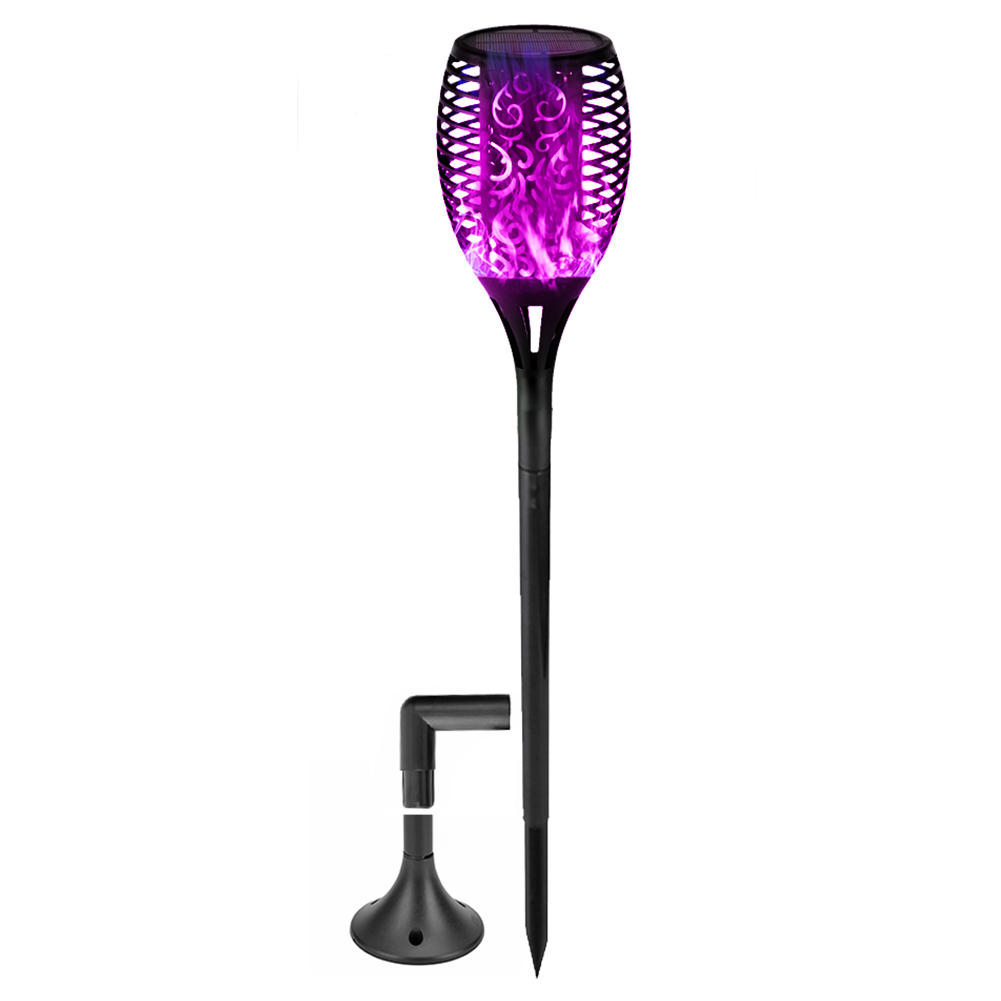 12LED Solar Flame Torch Light Flashing Purple Light Yard Stake Decor Lamp, 1pc, 501 Original
12LED Solar Flame Torch Light Flashing Purple Light Yard Stake Decor Lamp, 1pc, 501 Original