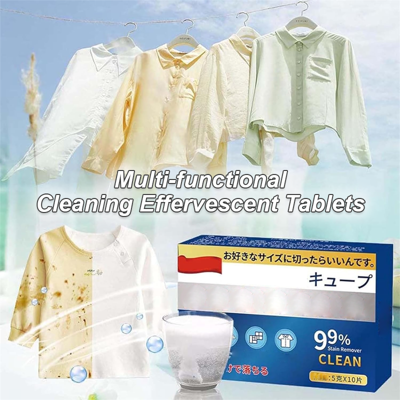 Multi-functional Cleaning Effervescent Tablets