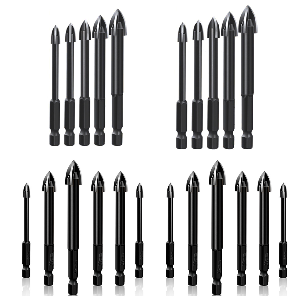5/6pcs Universal Electric Hand Drill Bits Hex Shank Glass Ceramic Tool Set, 4+5+6+8+10+12, 501 Original
5/6pcs Universal Electric Hand Drill Bits Hex Shank Glass Ceramic Tool Set, 4+5+6+8+10+12, 501 Original