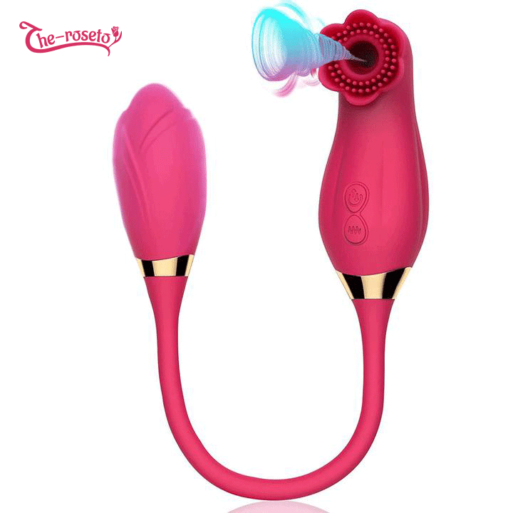 Powerful Clitoral Sucking Vibrator Rose Toy