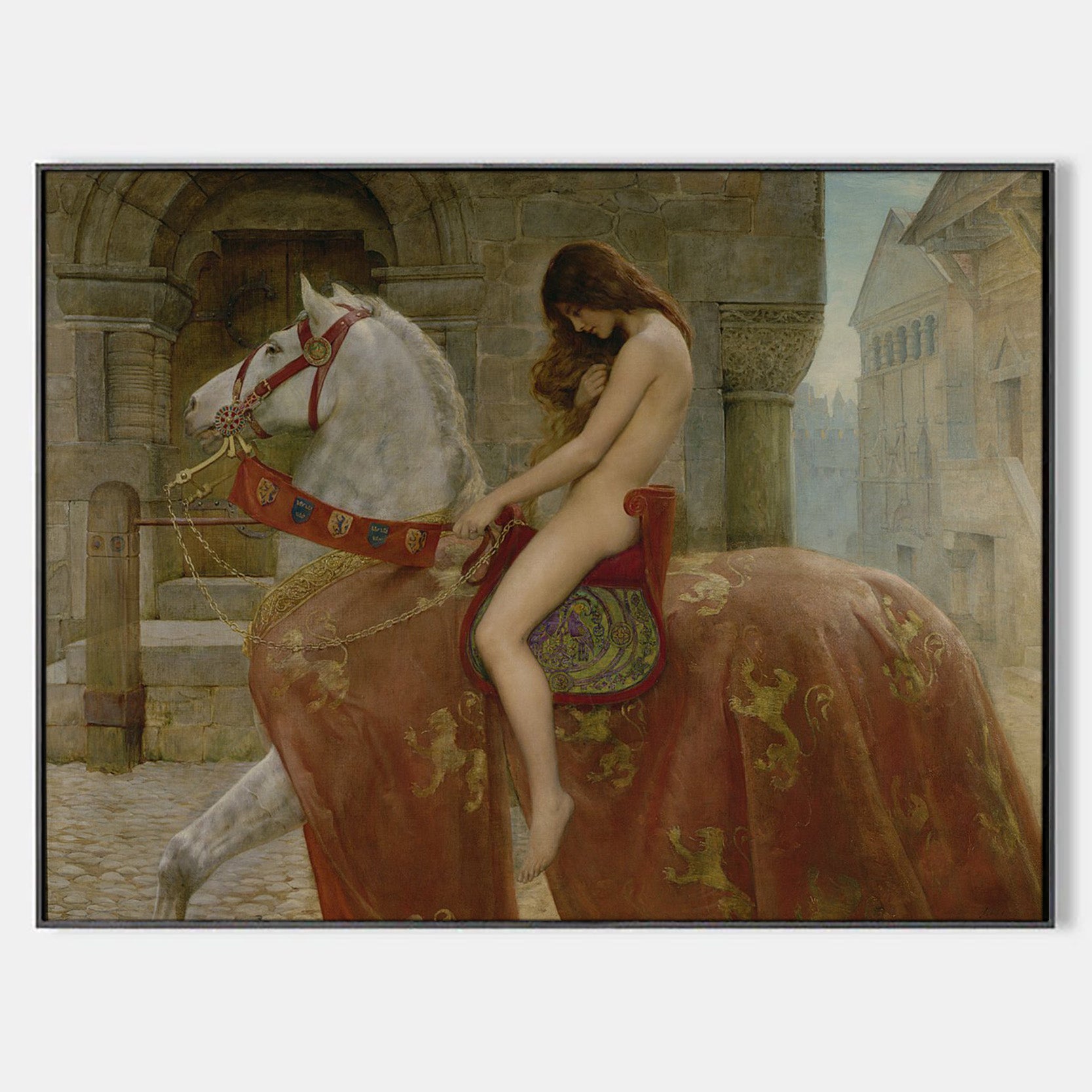 Arabelart Lady Godiva by John Collier - Famous Art Reproduction