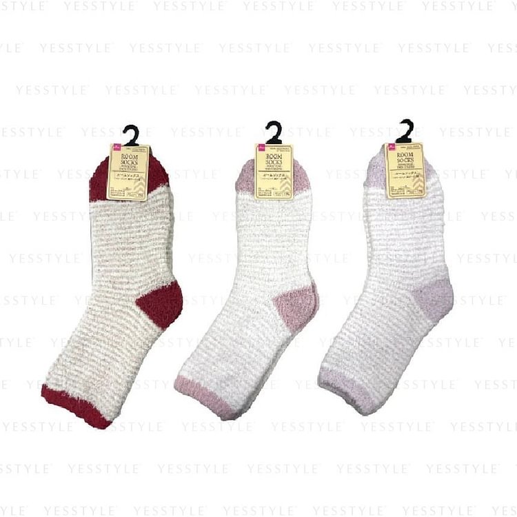 Room Socks Thin Border Bn1023