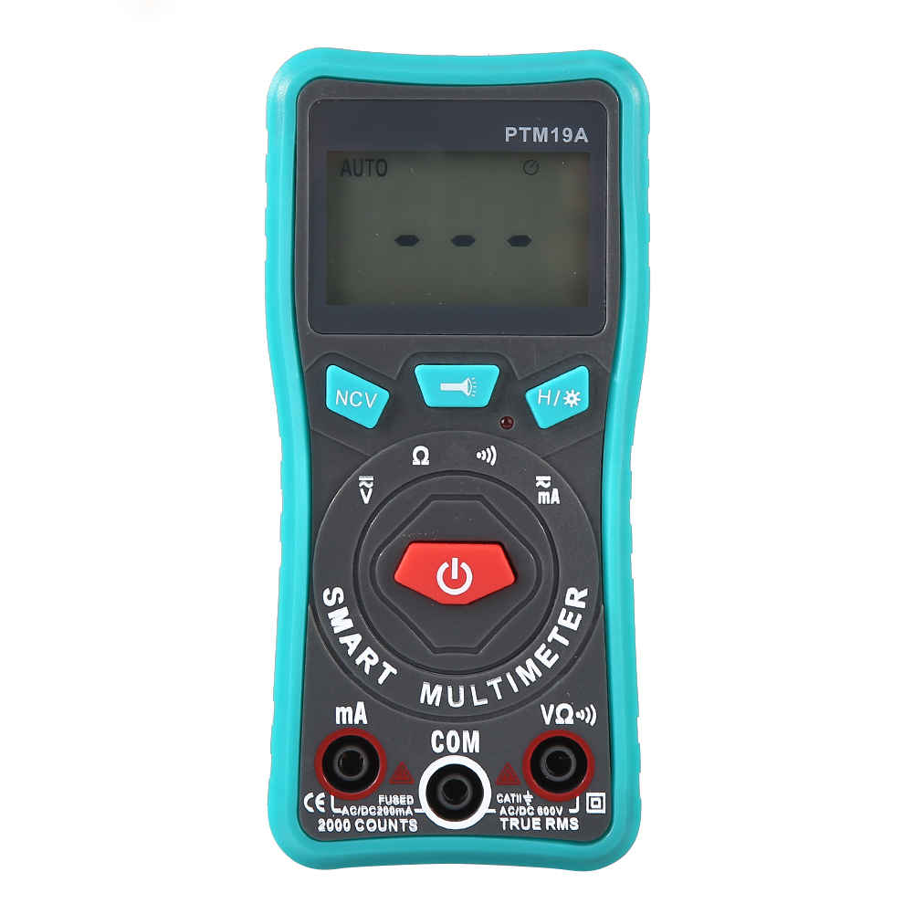 PTM19A/B Handheld Digital Multimeter LCD True-RMS AC DV Voltage NCV Tester, 501 Original
PTM19A/B Handheld Digital Multimeter LCD True-RMS AC DV Voltage NCV Tester, 501 Original