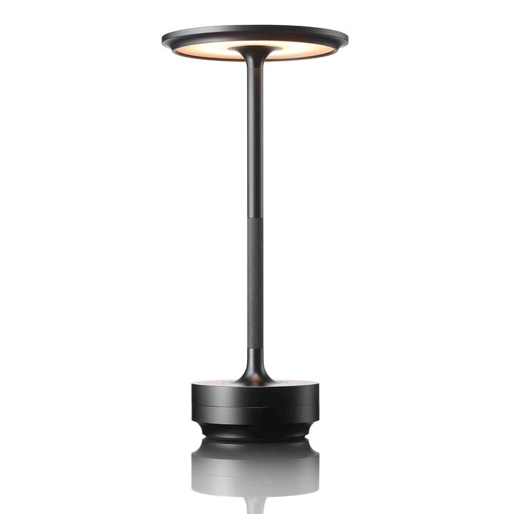 Metallic Cordless Table Lamp - Dimmable & Rechargeable Waterproof Desk Light socialshop