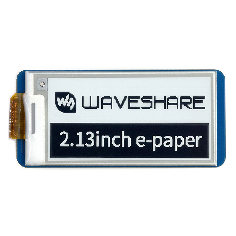 2.13 inch E-Paper E-Ink Black/White SPI Display Module for Raspberry Pi Pic, 501 Original
2.13 inch E-Paper E-Ink Black/White SPI Display Module for Raspberry Pi Pic, 501 Original