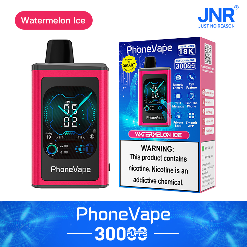 JNR PhoneVape 30K Disposable Vape-Watermelon lce Best Vape