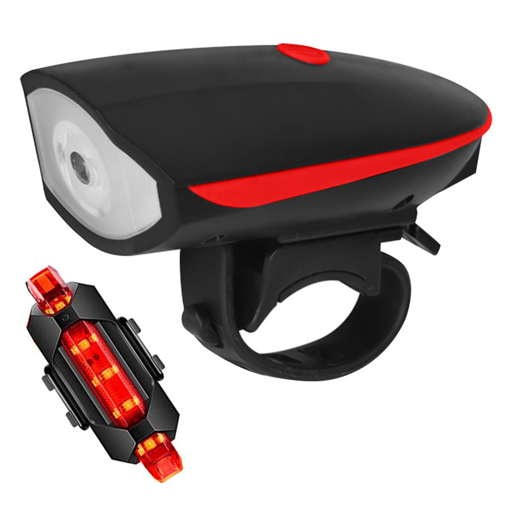 Bicycle Headlight USB Rechargeable 240LM XPG LED Horn Tail Front Light, Black, 501 Original
Bicycle Headlight USB Rechargeable 240LM XPG LED Horn Tail Front Light, Black, 501 Original