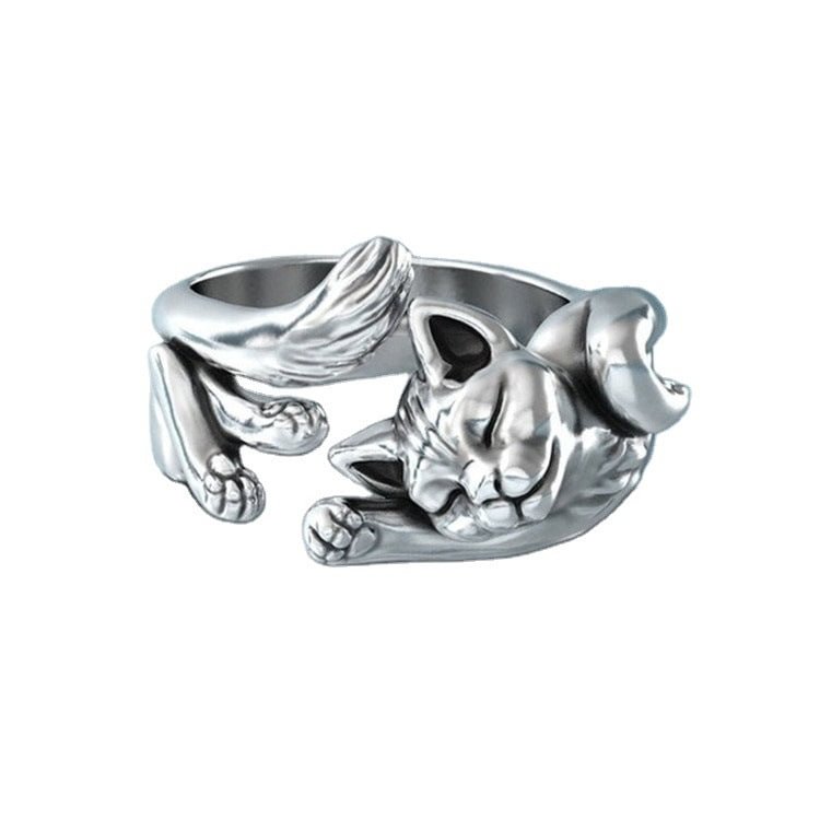 Cat Adjustable Ring