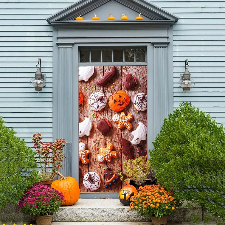 Halloween Candy Door Cover