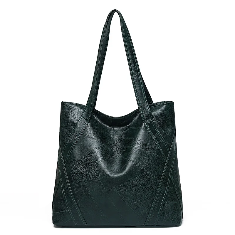 Water Washed Soft Leather Women's Bag