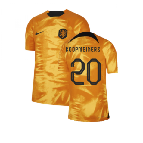 Netherlands Teun Koopmeiners 20 Home Shirt Kit World Cup 2022