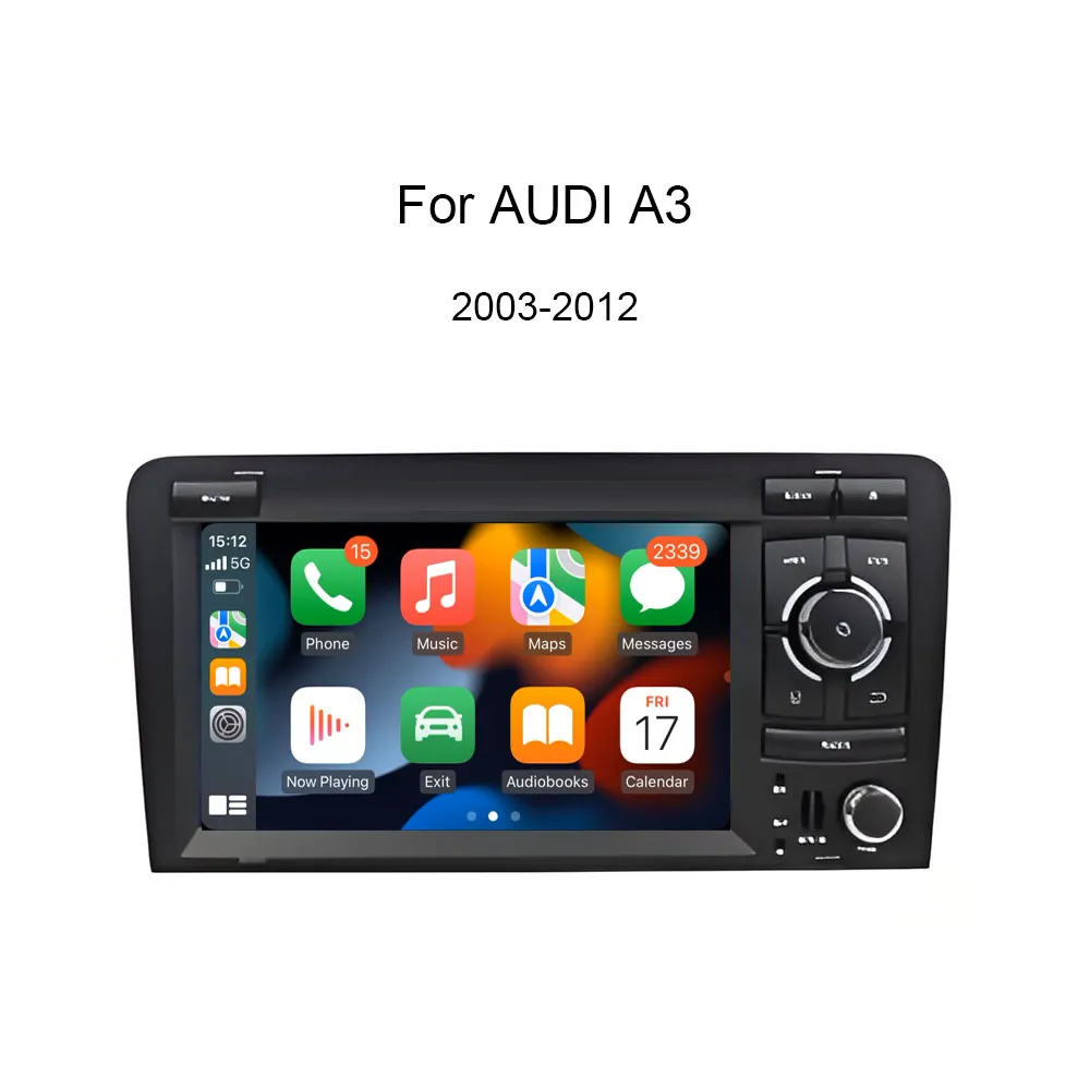 7inch AUDI A3 2003-2012 Android GPS Radio CarPlay Stereo Multimedia Player