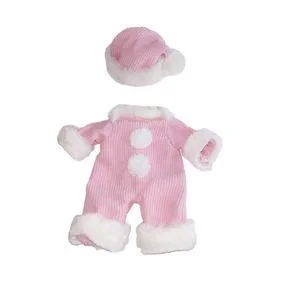 2 Psc Corduroy Pink Jumpsuit Suit Baby Clothes for 12 Mini Reborns Accessories 2024 -jizhi® - [product_tag] RSAJ-Creativegiftss®