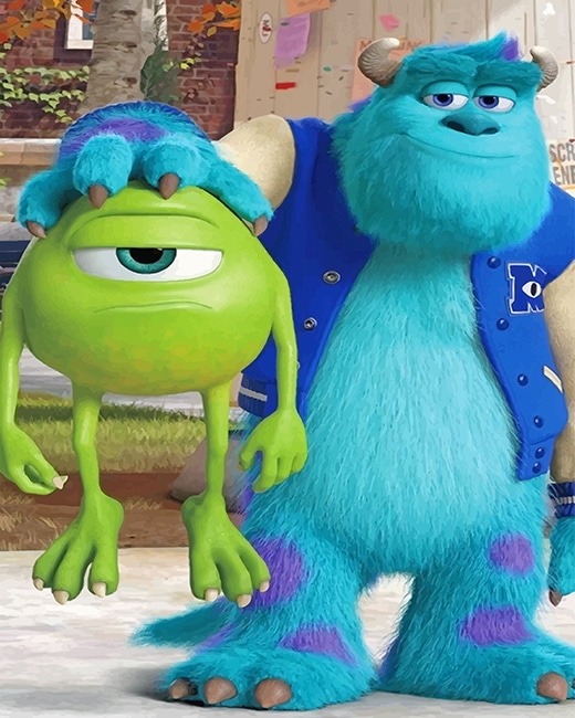 Monsters University Mike And James Wazowski – Paint By Numbers - 40*50CM, 501 Original
Monsters University Mike And James Wazowski – Paint By Numbers - 40*50CM, 501 Original