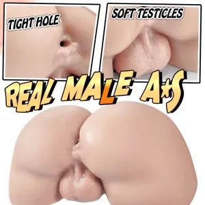 3d gay anal Realistic Sex Doll Male Big Ass Anal Adult Anus Men Masturbator 3D Gay Sex  Toy