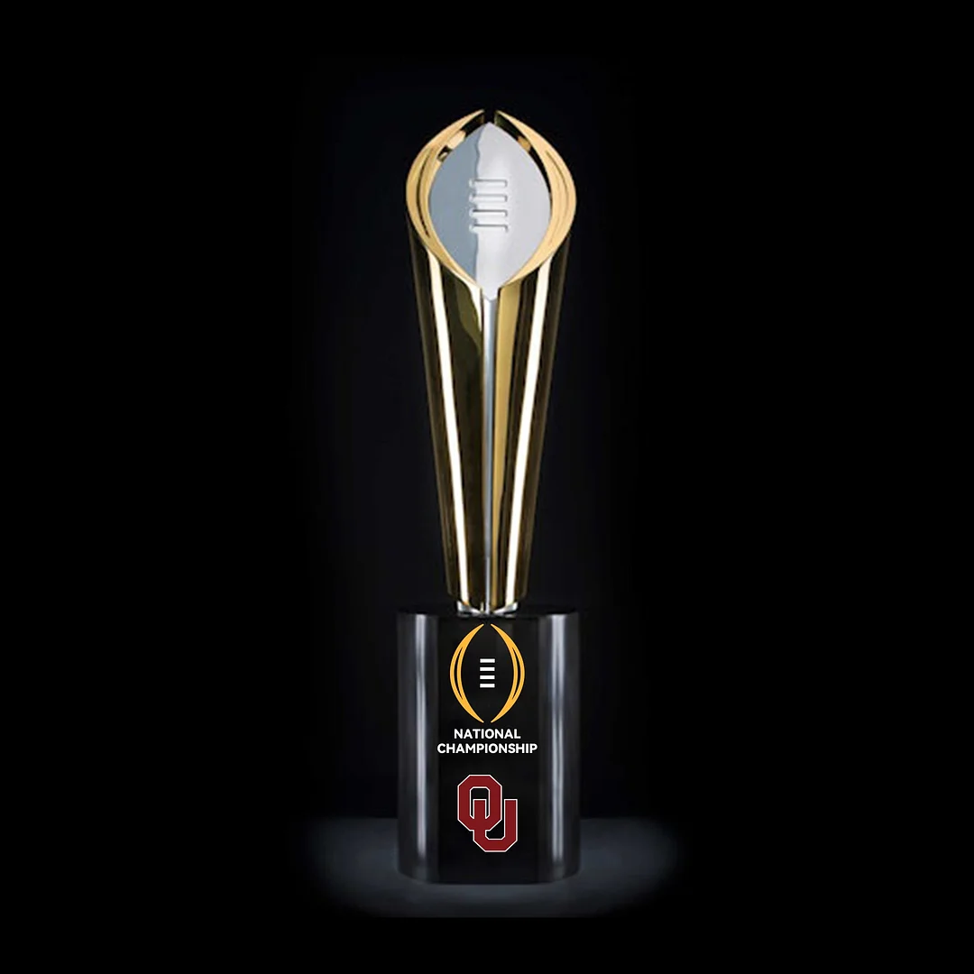 [NCAAF]Oklahoma Sooners CFP National Championship Trophy