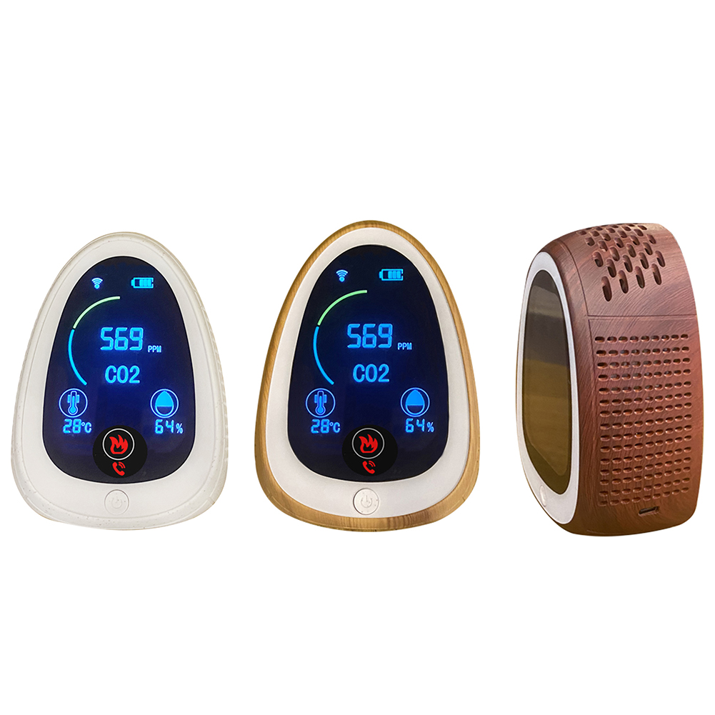 5 in 1 10ppm WiFi Smoke Alarm Temperature Tester Carbon Dioxide Detector, Orange, 501 Original
5 in 1 10ppm WiFi Smoke Alarm Temperature Tester Carbon Dioxide Detector, Orange, 501 Original