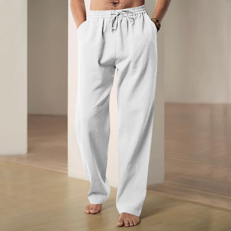 Loose Cotton Trousers-inspireuse