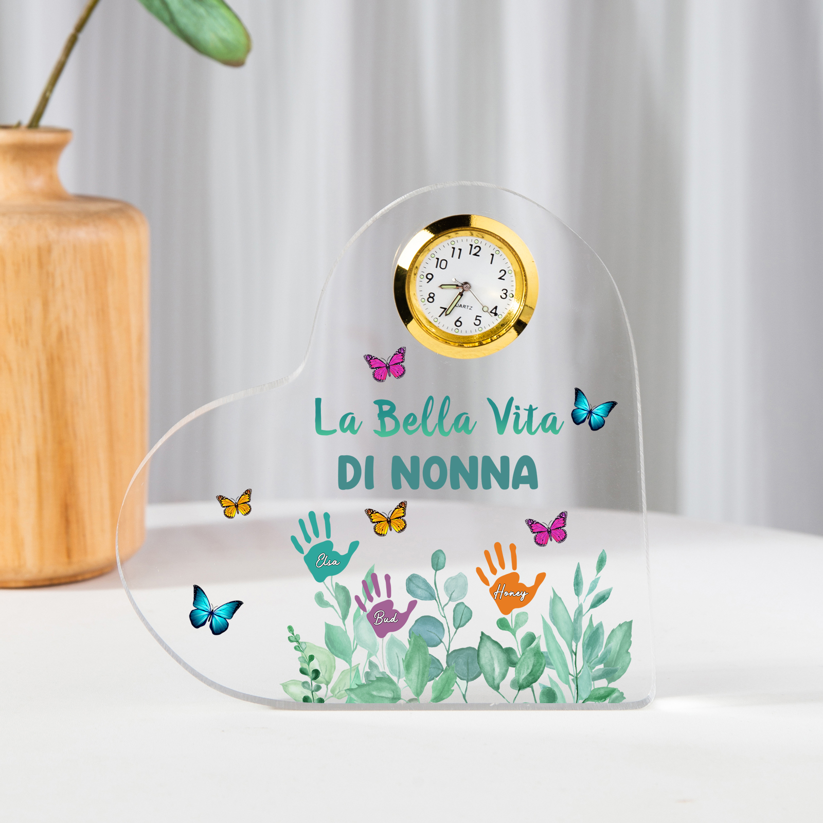 Decorazione acrilica congelata premio Happy Kuji Disney Natale 2024