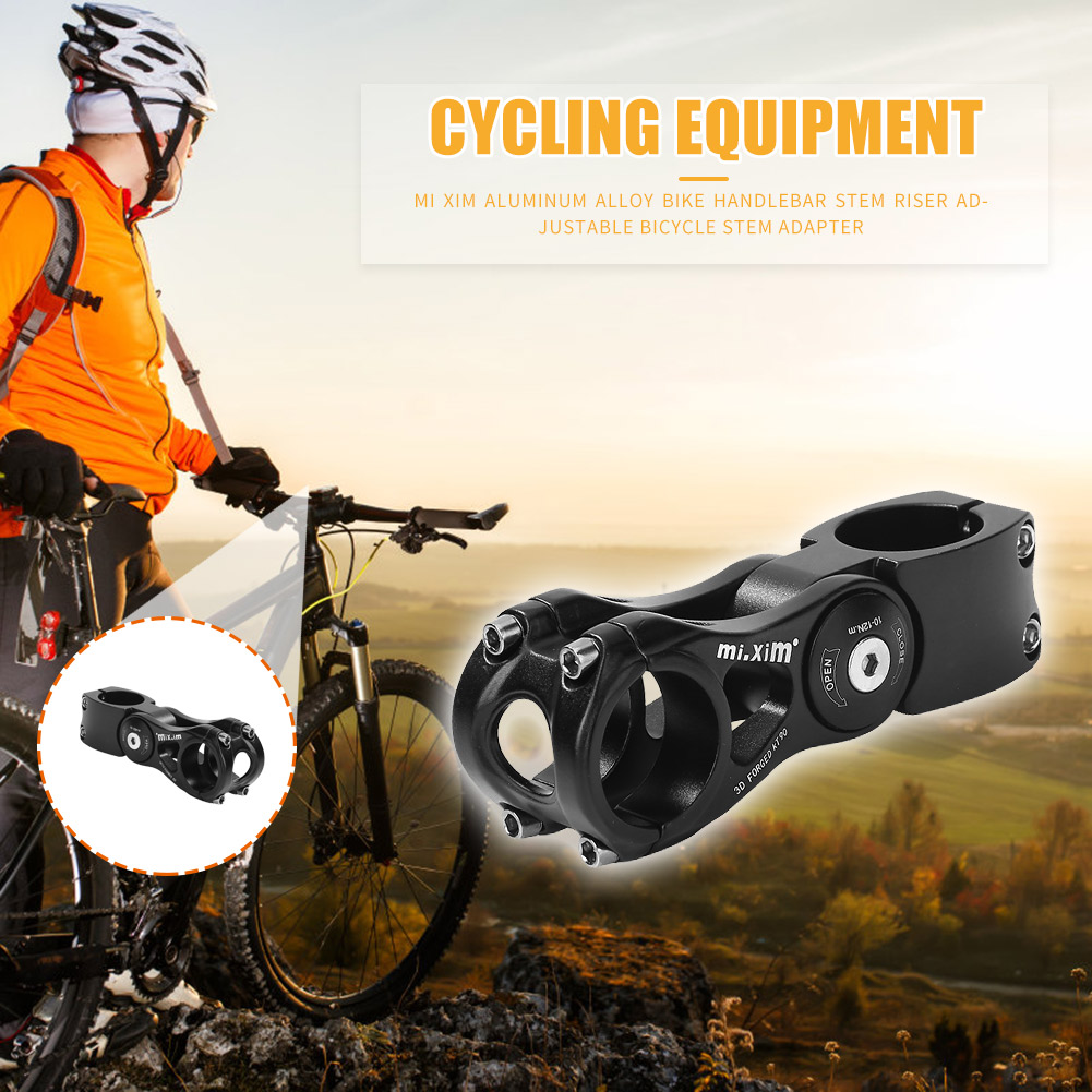 Mi Xim Bike Stem Adapter Adjustable Handlebar Stem Riser Cycling Equipment, 31.8*31.8*90, 501 Original
Mi Xim Bike Stem Adapter Adjustable Handlebar Stem Riser Cycling Equipment, 31.8*31.8*90, 501 Original
