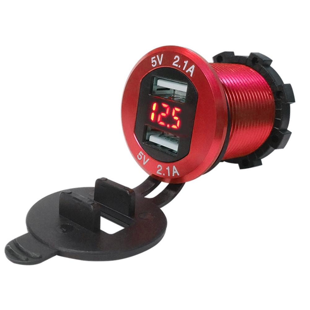 12V/24V Car Cigarette Lighter Socket Plug Charger with Voltmeter (Red), 501 Original
12V/24V Car Cigarette Lighter Socket Plug Charger with Voltmeter (Red), 501 Original